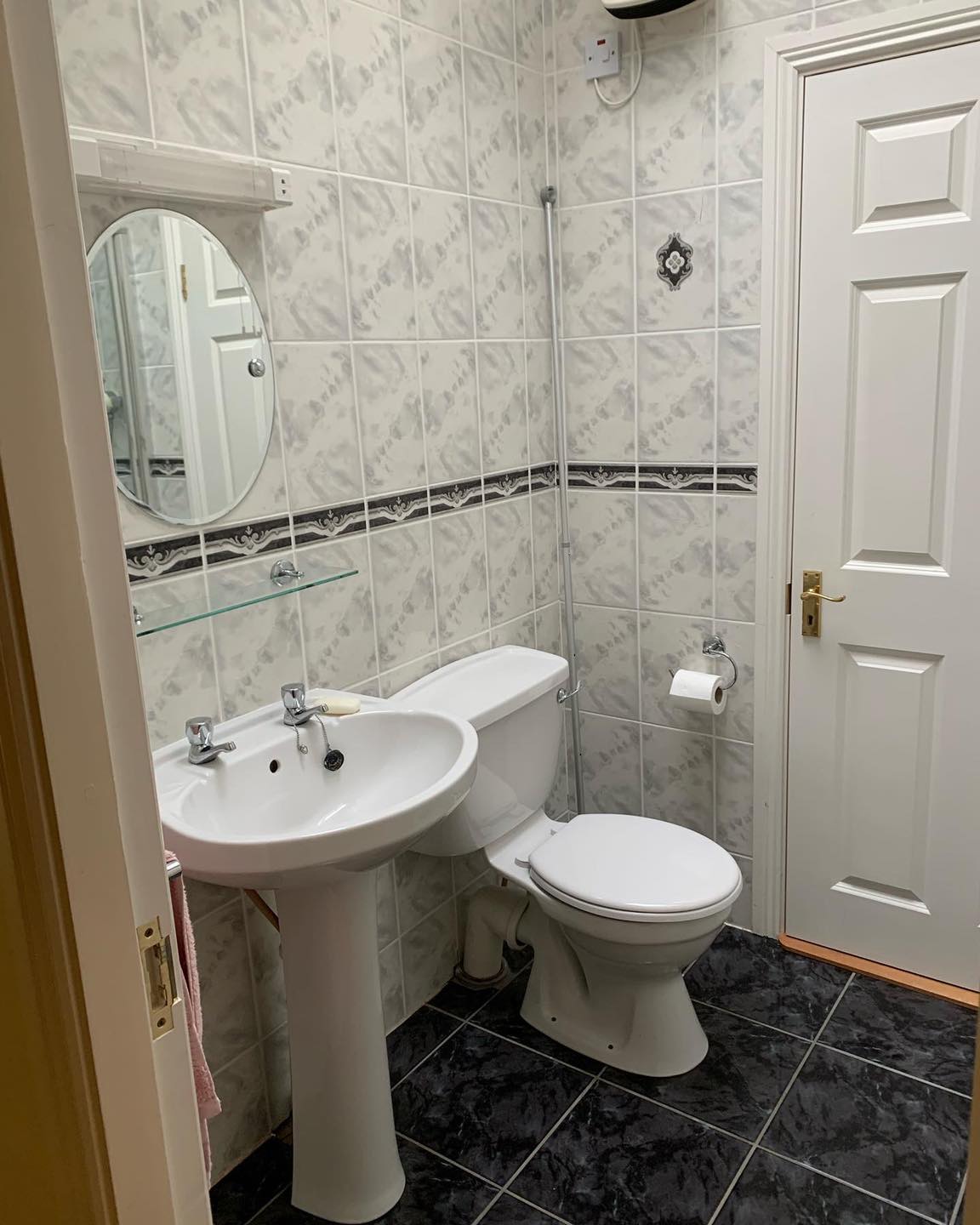 Before bathroom renovation West Waterford