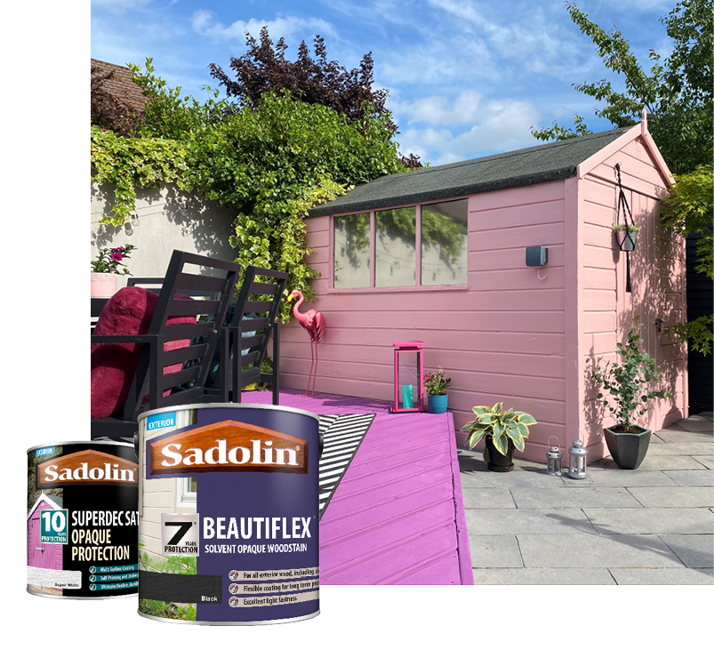 Outdoor paint and wood care