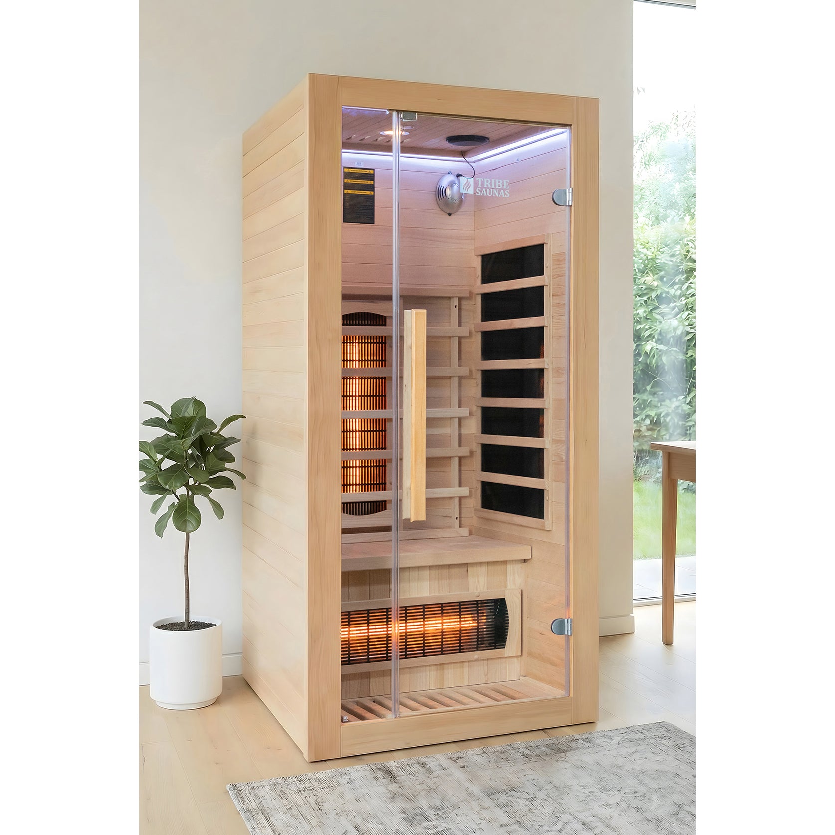 Tribe Athens 1 Infrared Sauna - Image 2